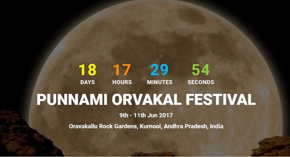 Full moon festival at Oravakallu to begin from June 9