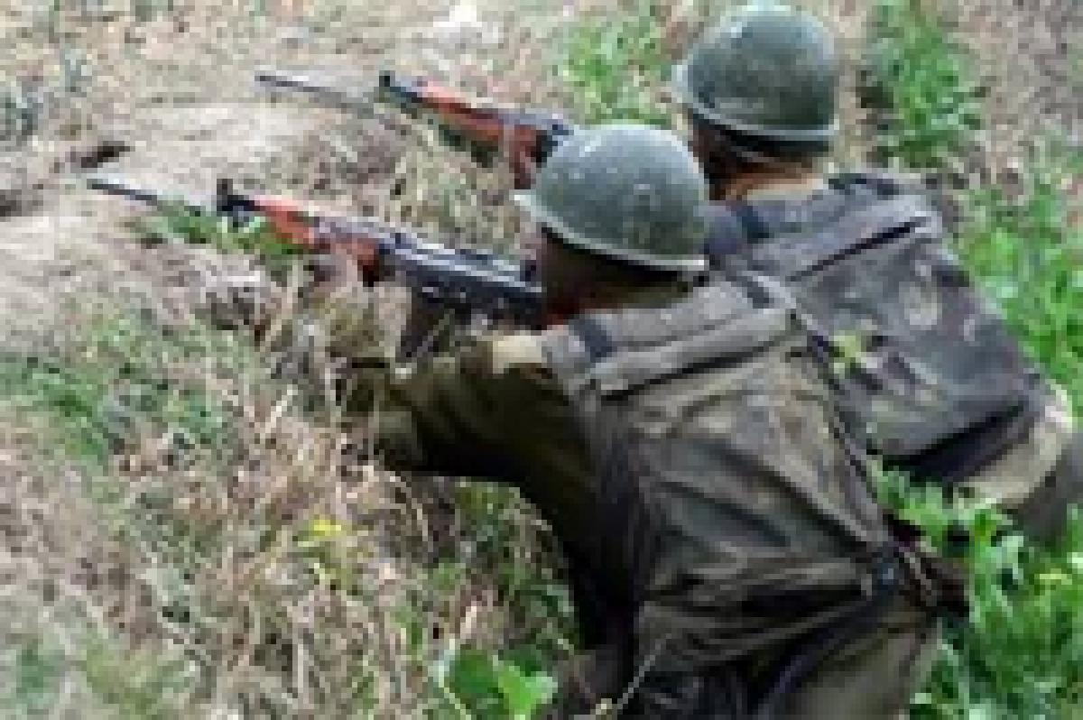 Guerrilla killed in ongoing Kashmir gunfight