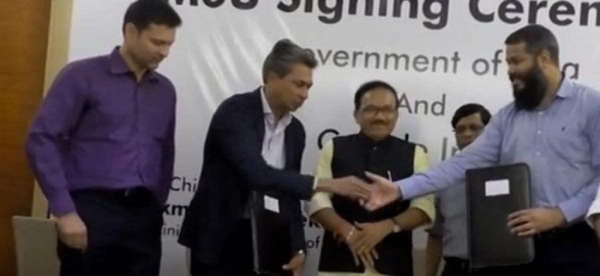 Goa government signs memorandum with Google India