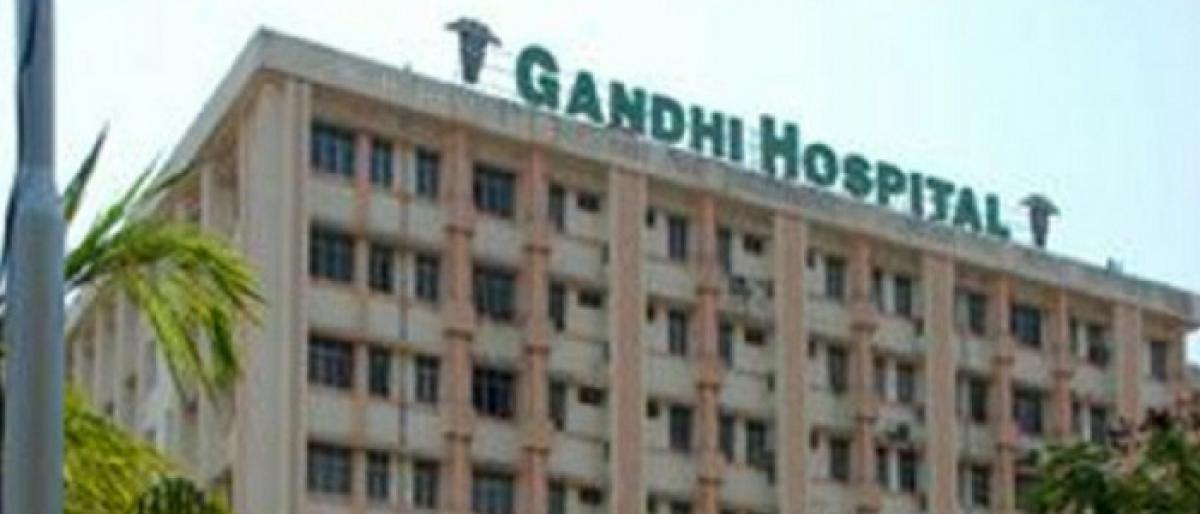 Balm for burns ward at Gandhi Hospital