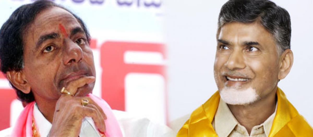 KCR castigates Chandrababu for playing politics with irrigation projects