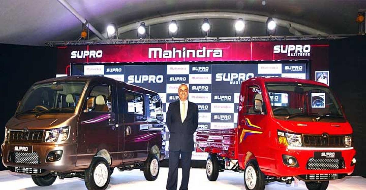 Mahindra Supro Van launched