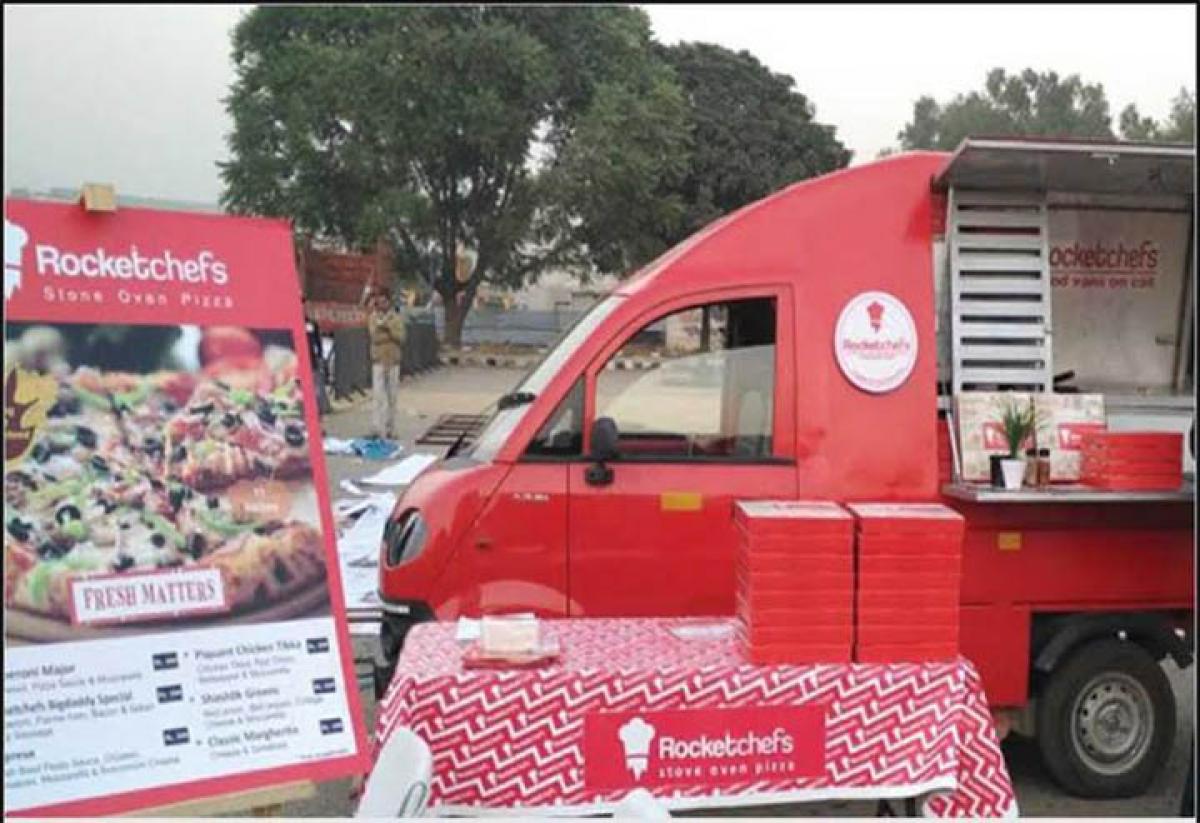Rocketchefs - a first of its kind food vans on call - launches in Gurgaon