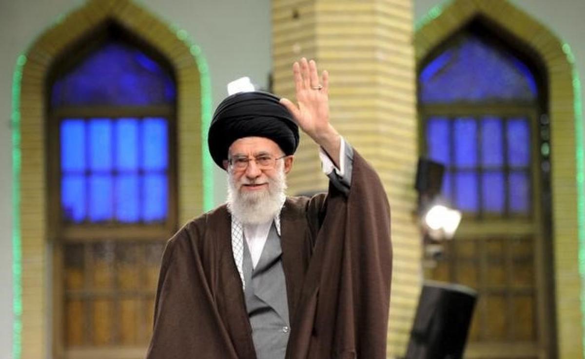 Irans Ayatollah Ali Khamenei Rebuffs Hasan Rouhanis Detente Policy Ahead Of Vote