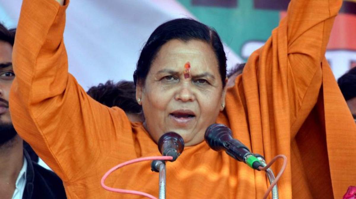 Babri case: Congress wants Uma Bharti to quit