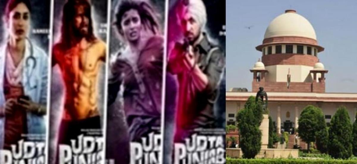 Udta Punjab projects state in bad light: NGO petition to SC