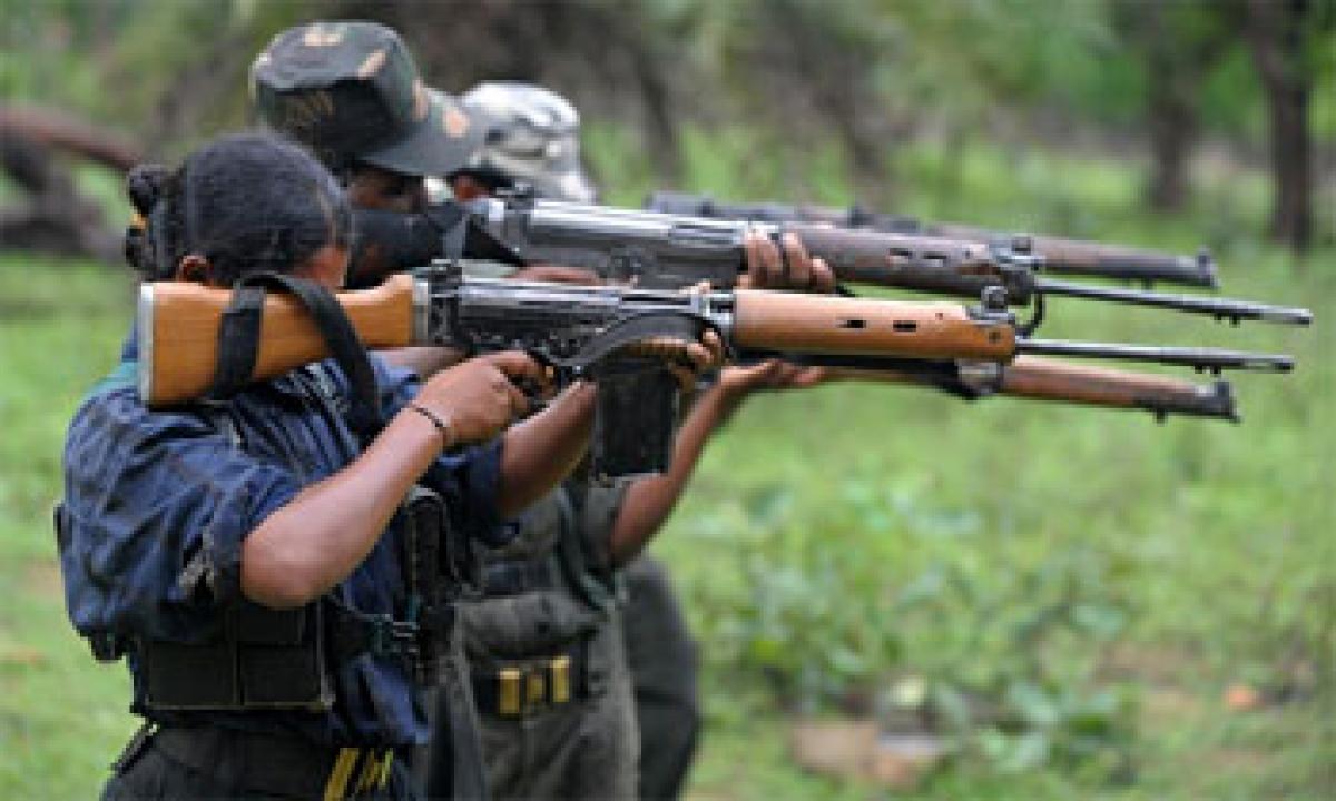 Maoists, cops exchange fire