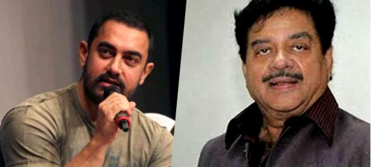 Shatrughan questions Aamirs intolerance remark