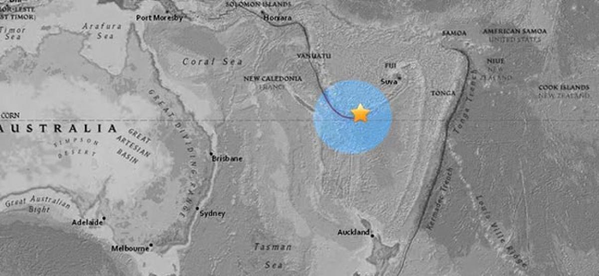 Major 7.2 magnitude earthquake strikes off Vanuatu - USGS