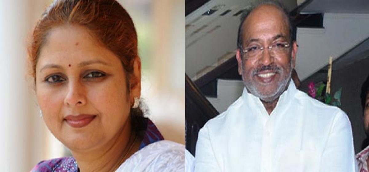 Chadalavada denies Jayasudha throwing tantrums