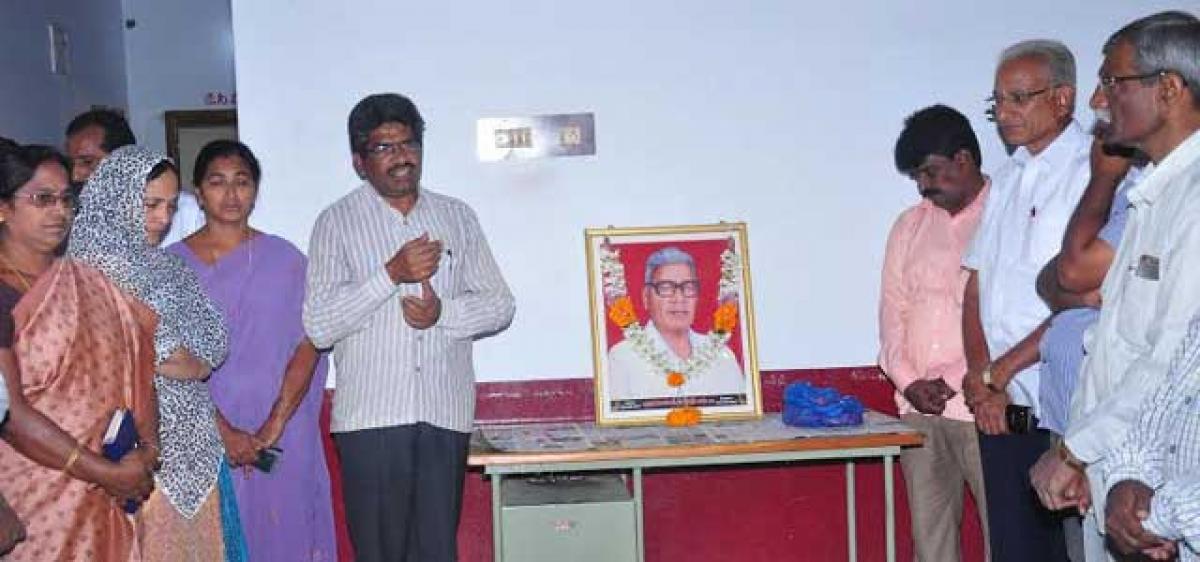 22nd death anniversary of CPM leaders Manchikanti observed