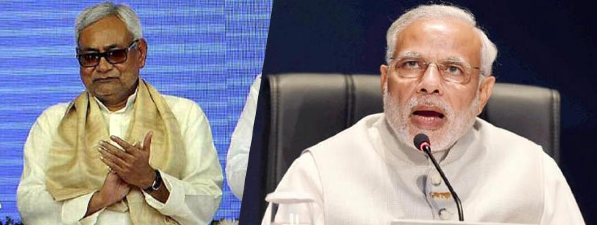 Bihar: Grand Alliance sweeps, opposition targets Modi