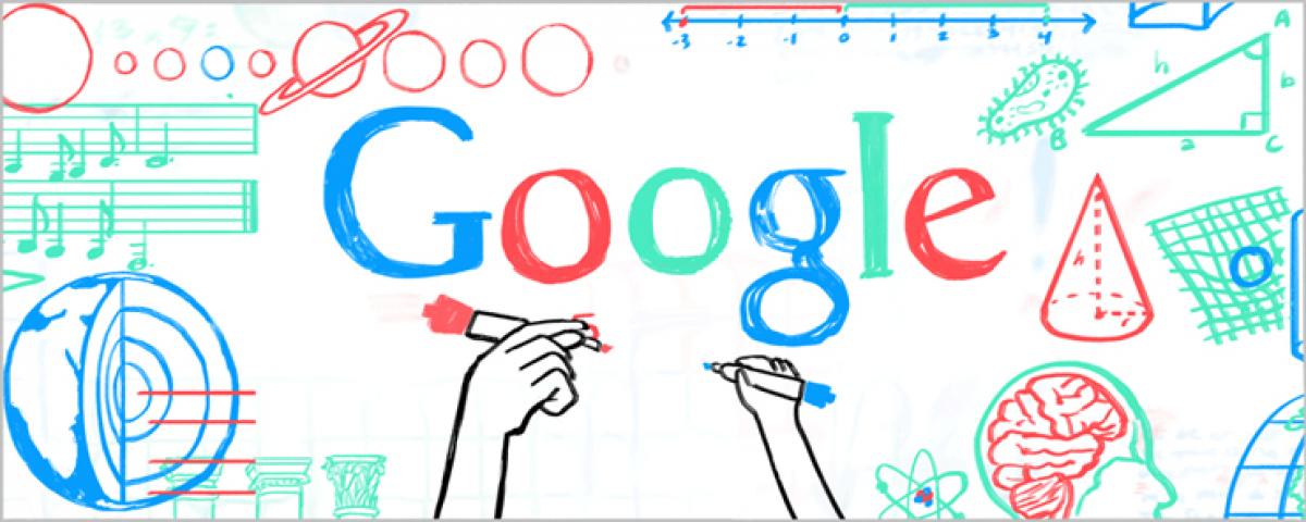 Google celebrates Teacher`s day with its doodle