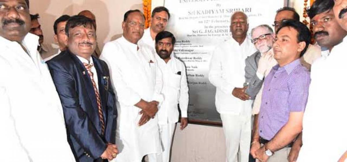 KCR taking all steps for quality education in State: Kadiyam