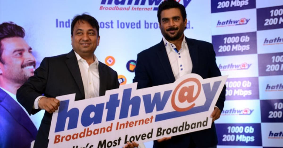 Madhavan adds star power to drive broadband business