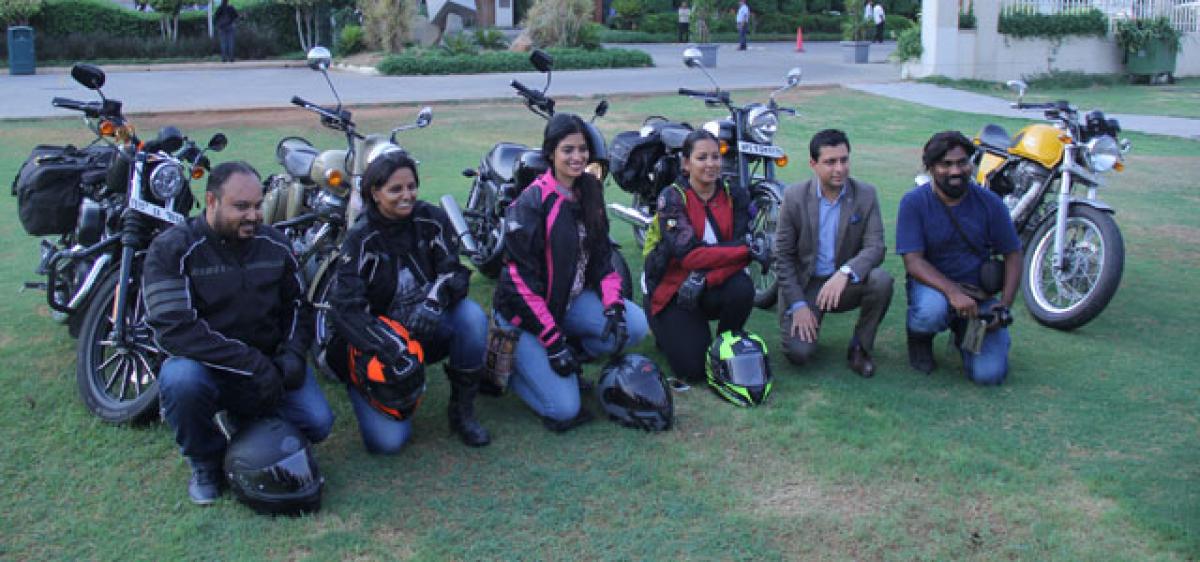 Woman Bikers Expedition is on the move!