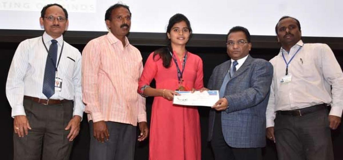 KITS-Warangal student bags two TCS awards