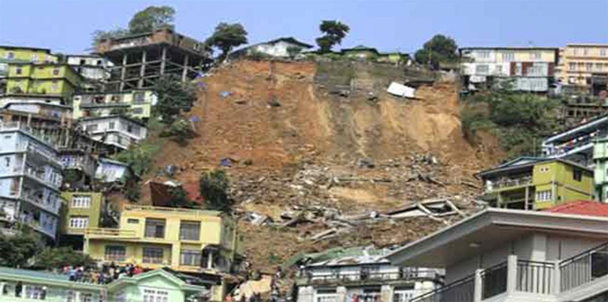 Meghalaya landslide kills Four people