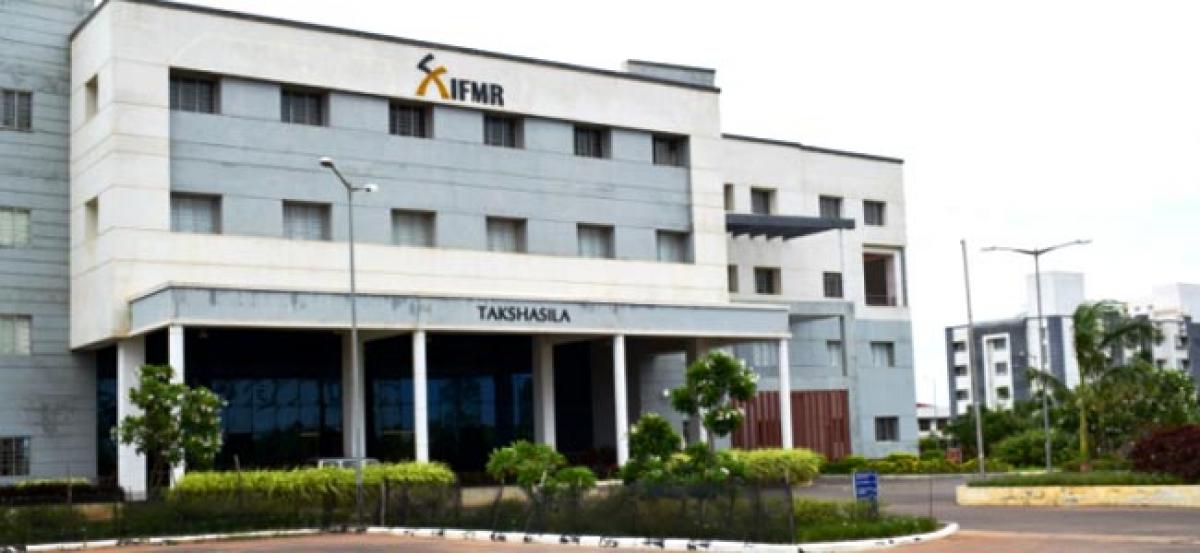 IFMR Sri City campus to soon become University.