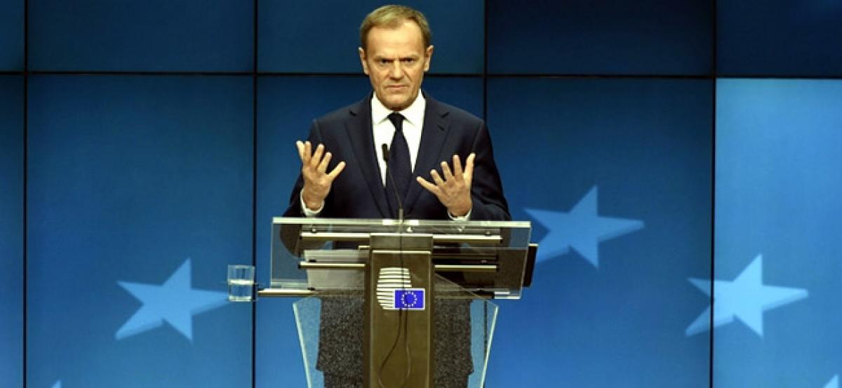 EU will not be intimidated by no deal Brexit threats: Donald Tusk warns Britain