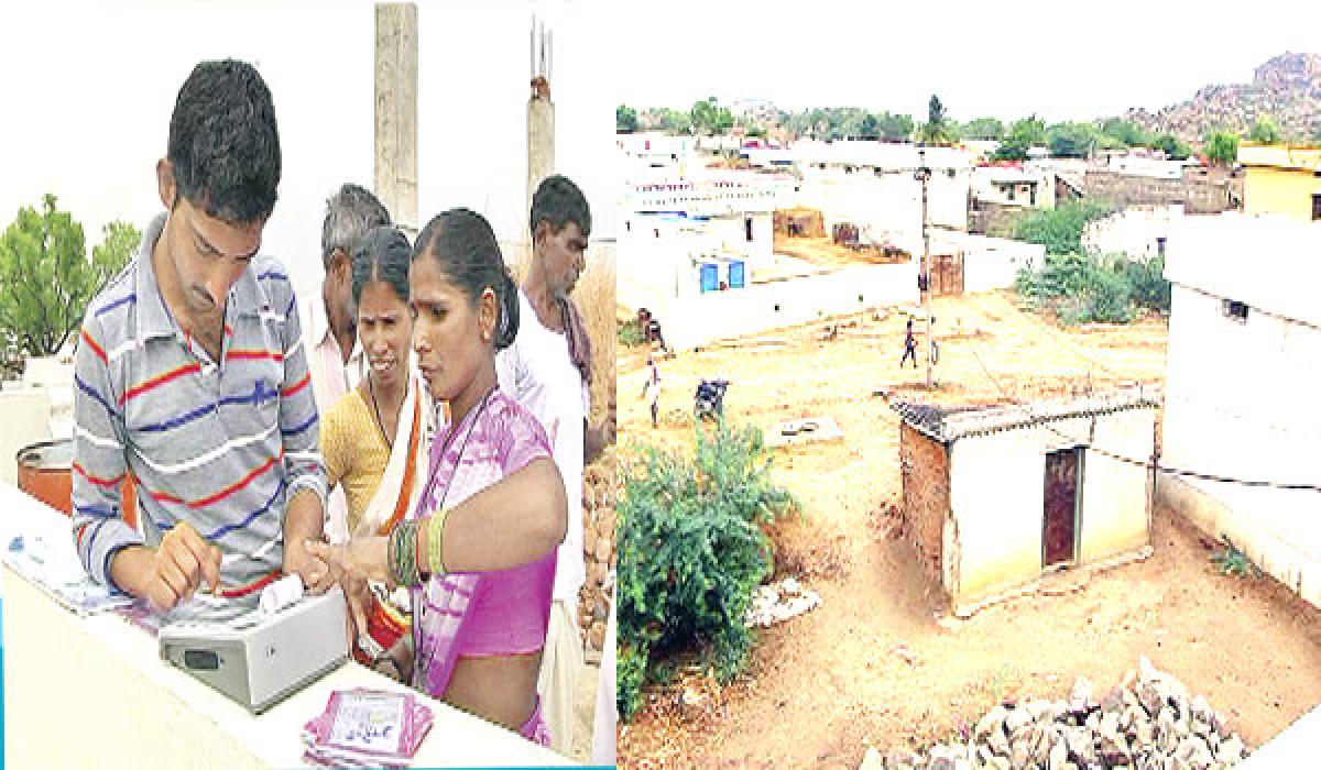 Ration beneficiaries forced to scale hillock for e-PoS access