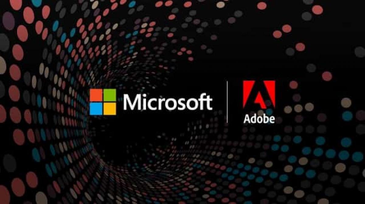 Adobe, Microsoft working together on artificial intelligence