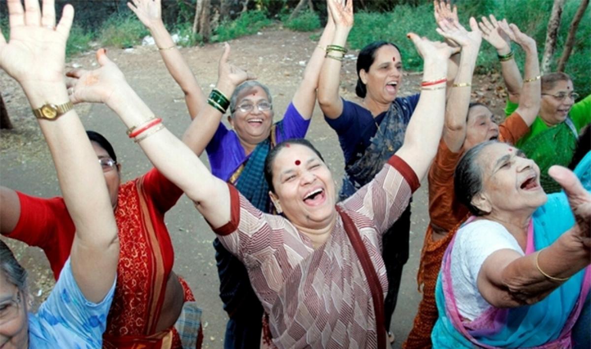 Laughter yoga sessions next month