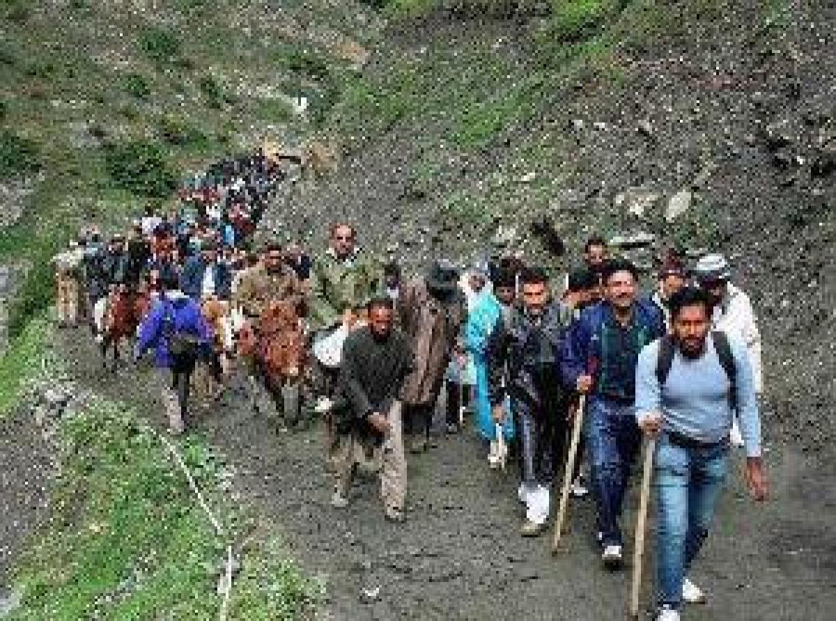 Amarnath Yatra suspended for second day