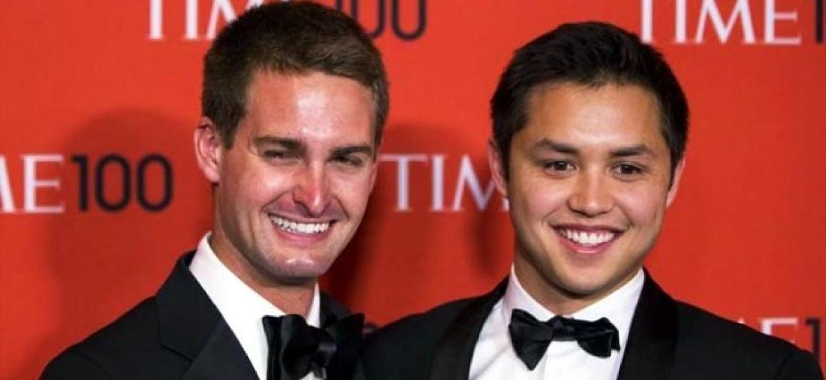 Snaps youthful founders show no fear in race to IPO