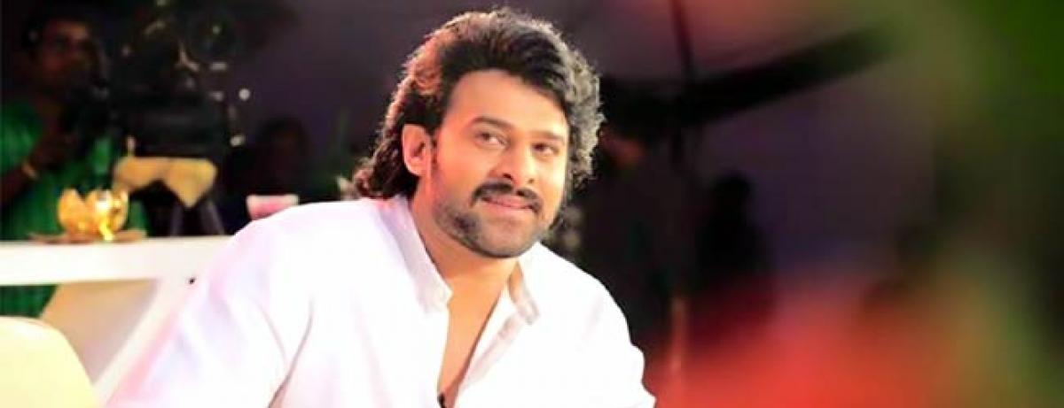 Baahubali Prabhas has a mini library with great collection of books