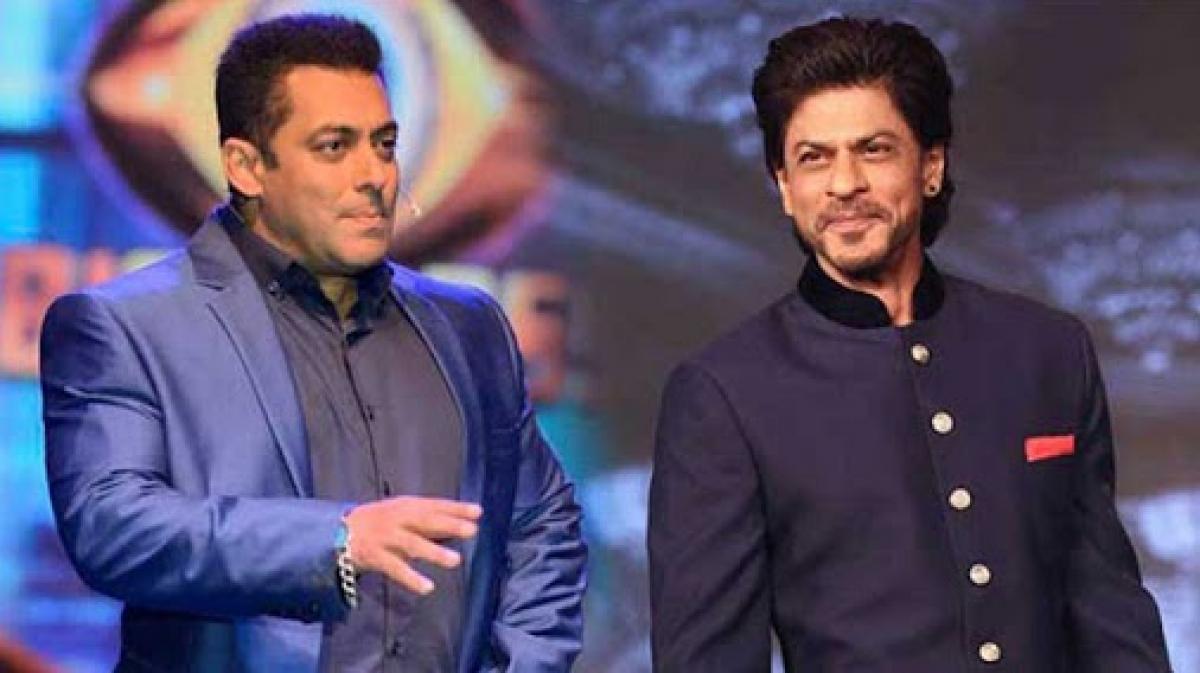 Bollywoods Karan Arjun Salman and SRK kiss and make up?