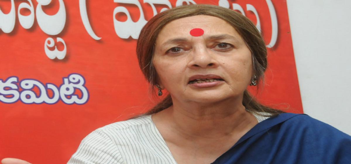 AP govt using brute force to suppress agitation: Brinda