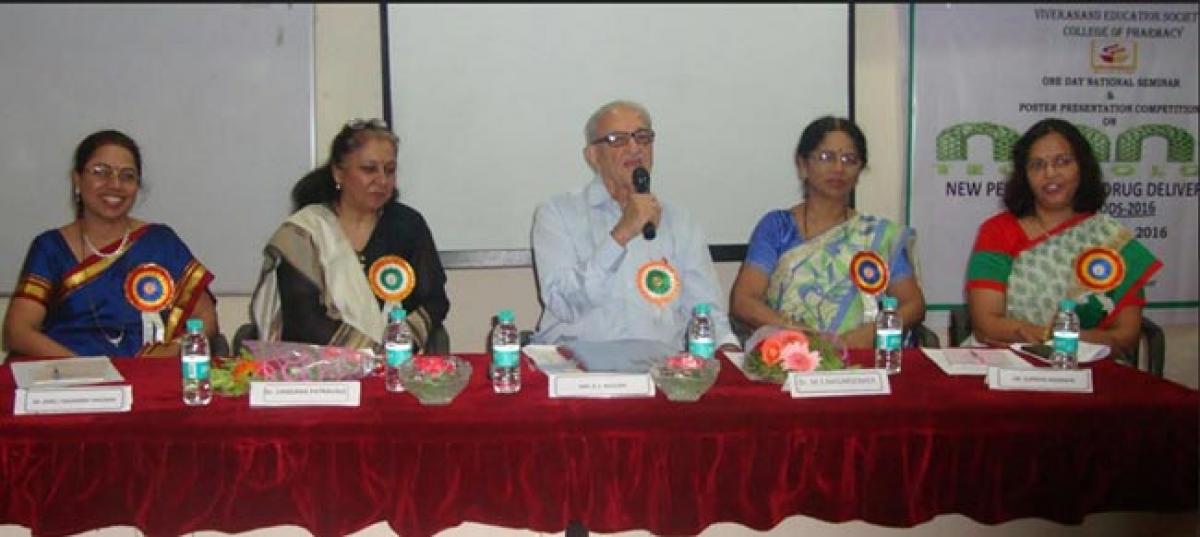 VES College of Pharmacy holds seminar on nano technology