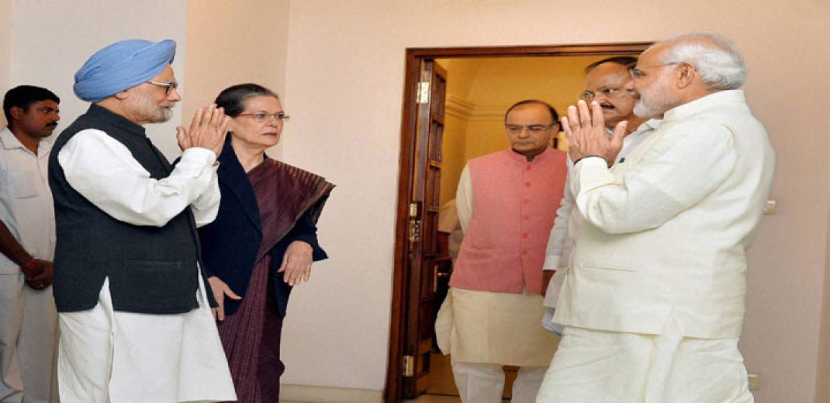 Modi reaches out to oppn in Constitution debate