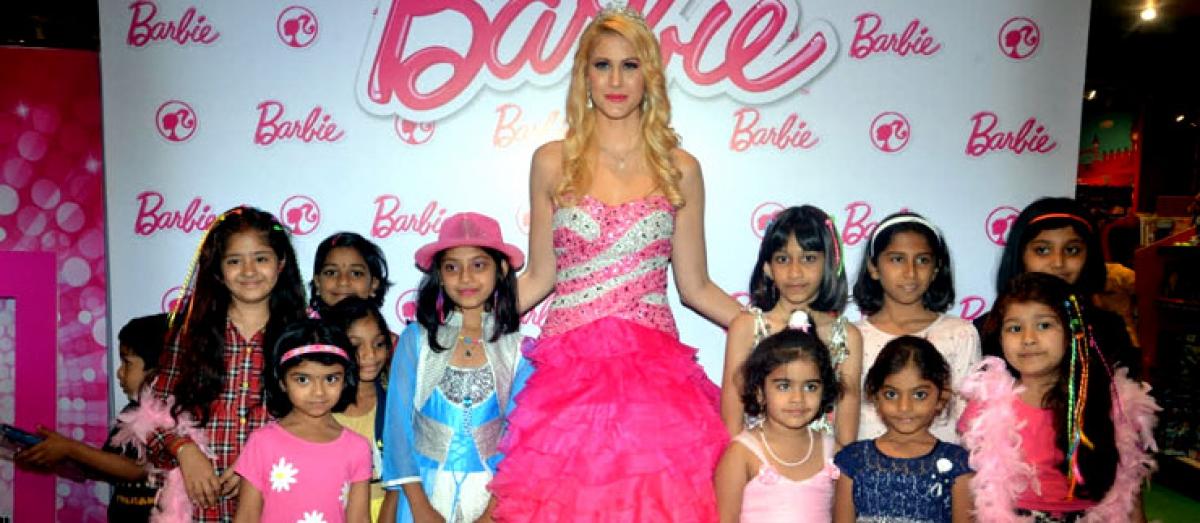 Photos: Barbie enthralls Hyderabad kids