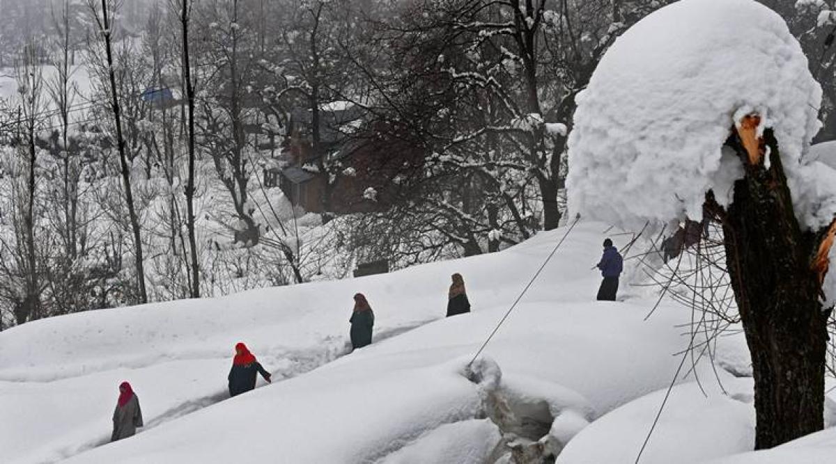 High danger avalanche warning in Kashmir