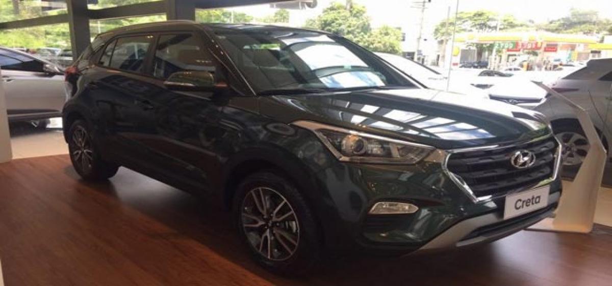 2017 Hyundai Creta Facelift arrives in Brazil showrooms