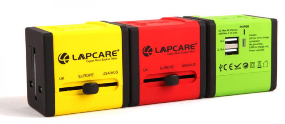 Lapcare unveils Globe Trotter travel adapter