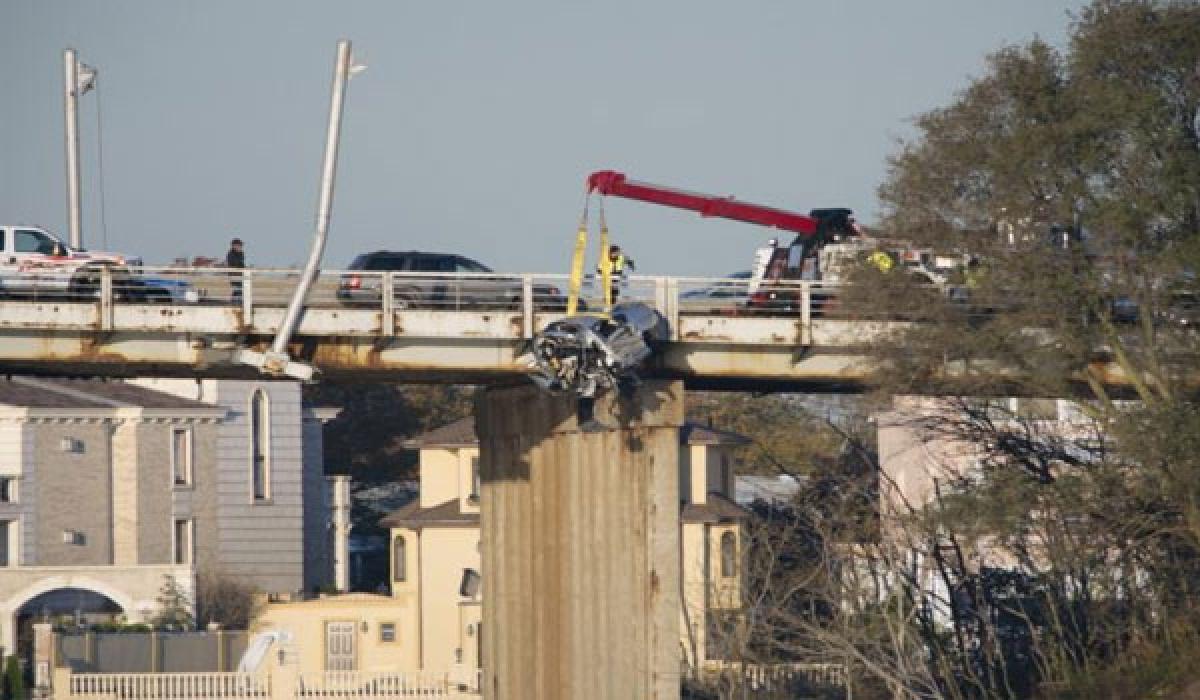 Drowsy driver hits bridge killing one