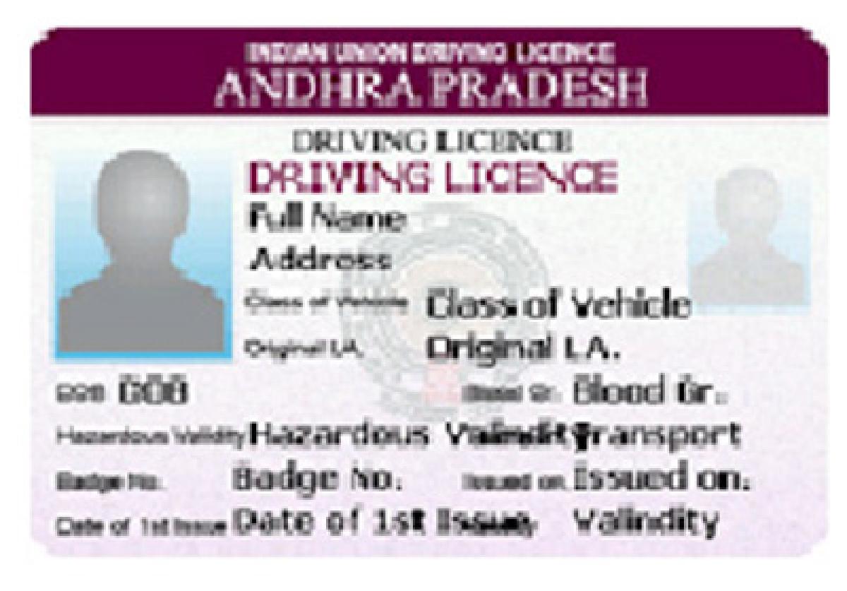 Break for card-based driving licence