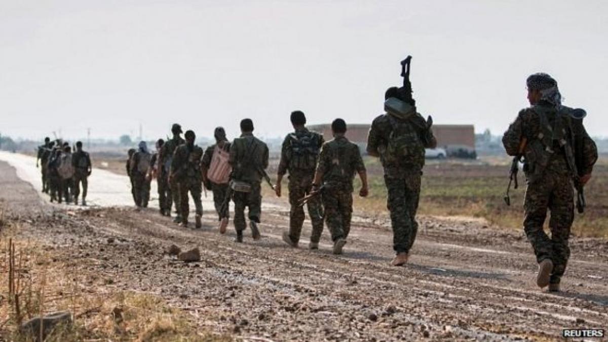 Kurdish forces capture military base from Islamic State in Raqqa