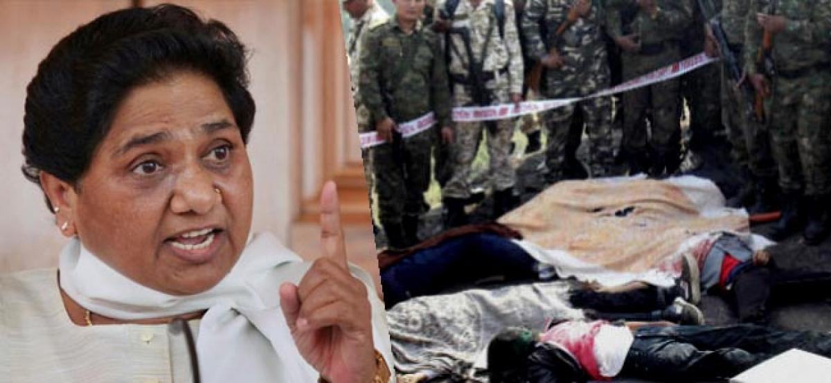 SIMI Bhopal encounter: BSP chief Mayawati demands judicial probe