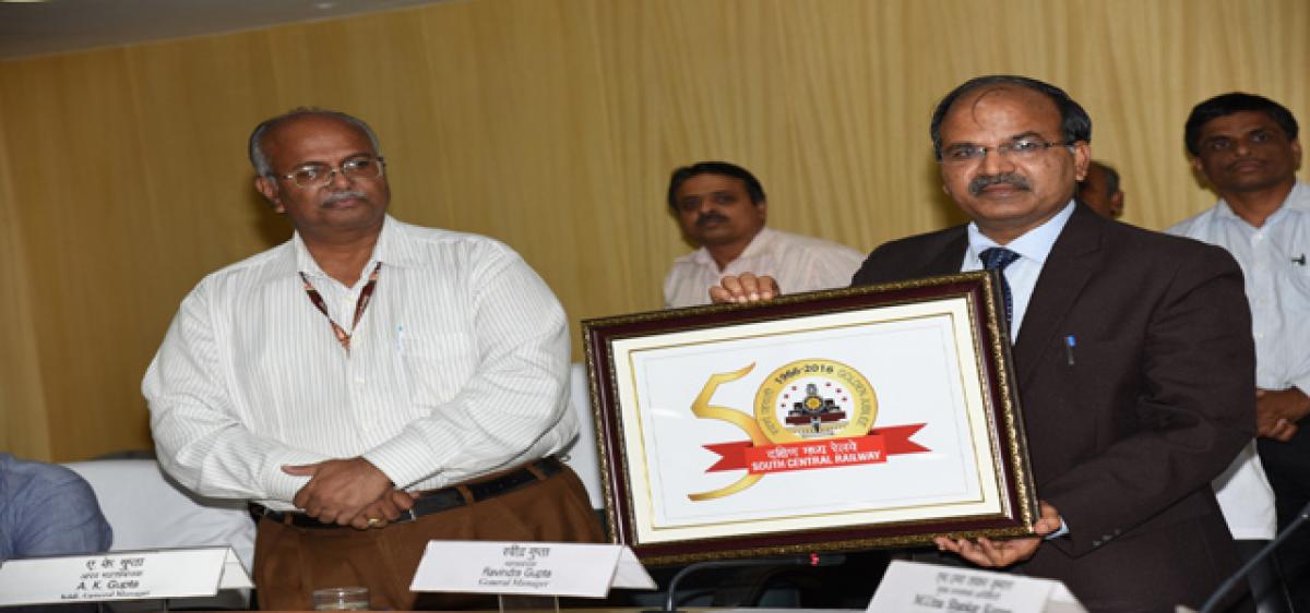 SCR unveils golden jubilee logo