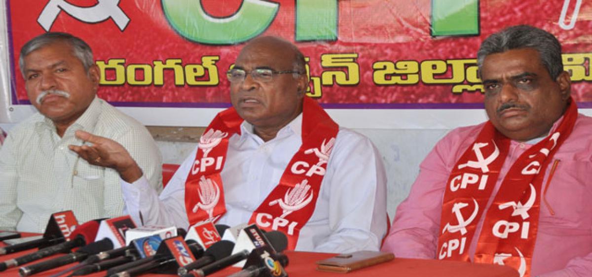 KCR’s autocratic rule slammed by CPI