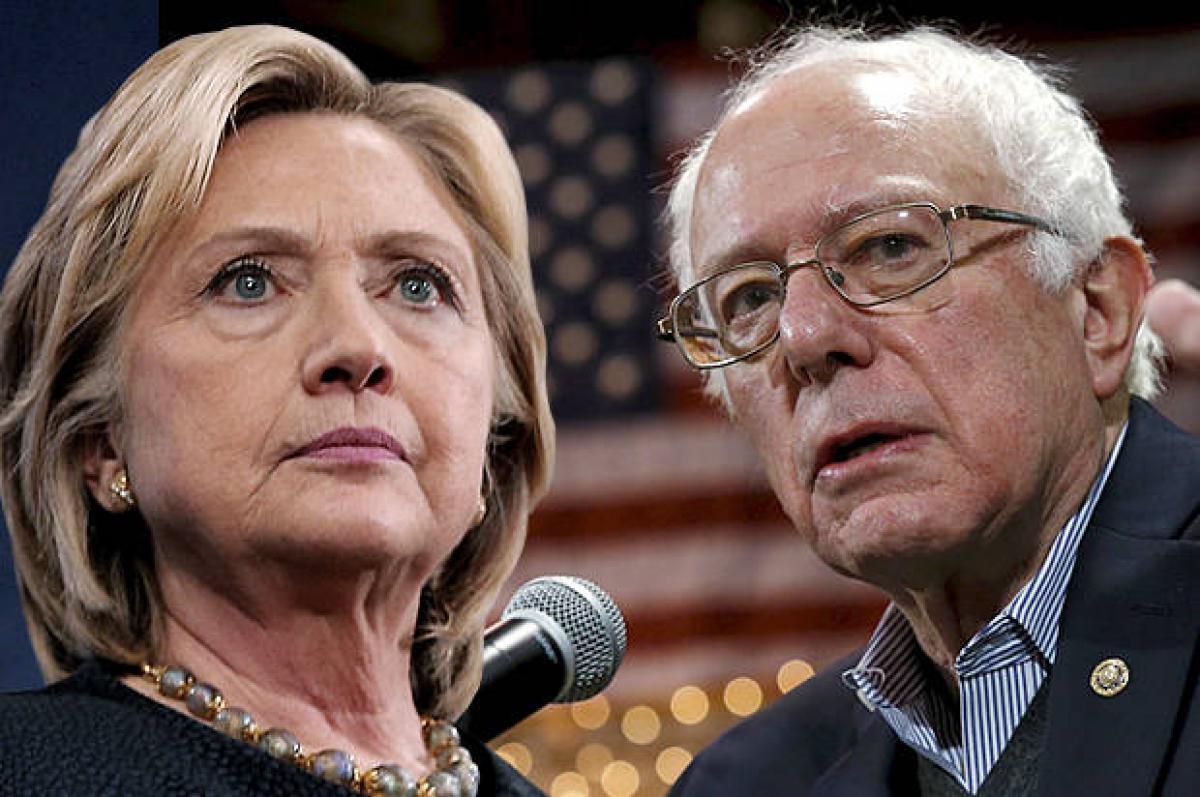 Bernie Sanders draws voters attention to Hillary Clintons email scandal