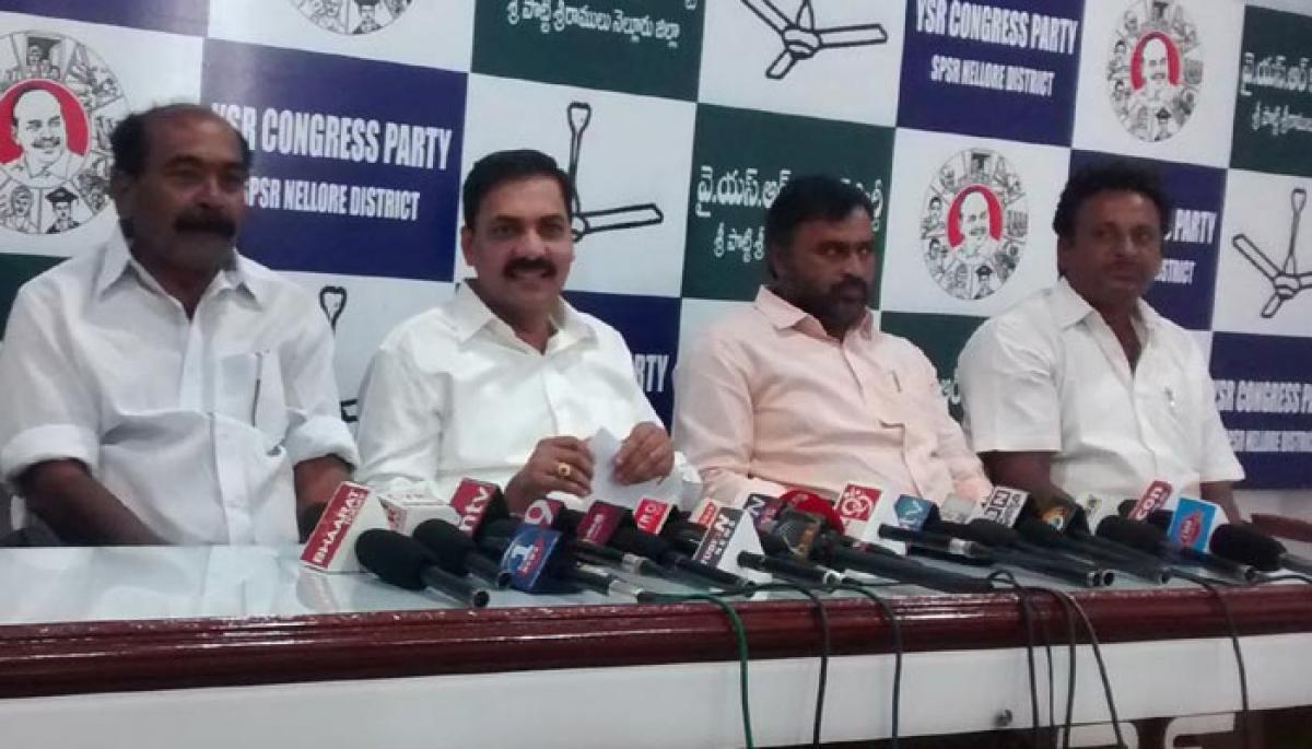 ‘Plot against Minister, but keep YSRCP away’