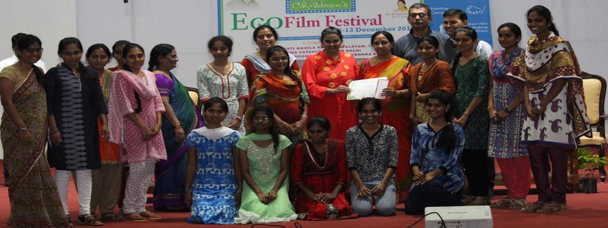 Workshop for 50 budding filmmakers organised