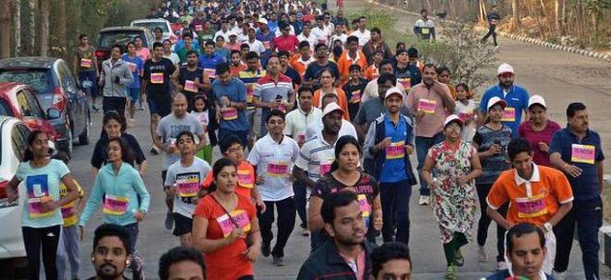 5-K run to create awareness on govt schemes