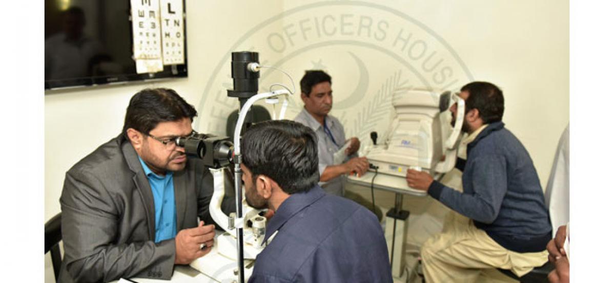Free eye camp today