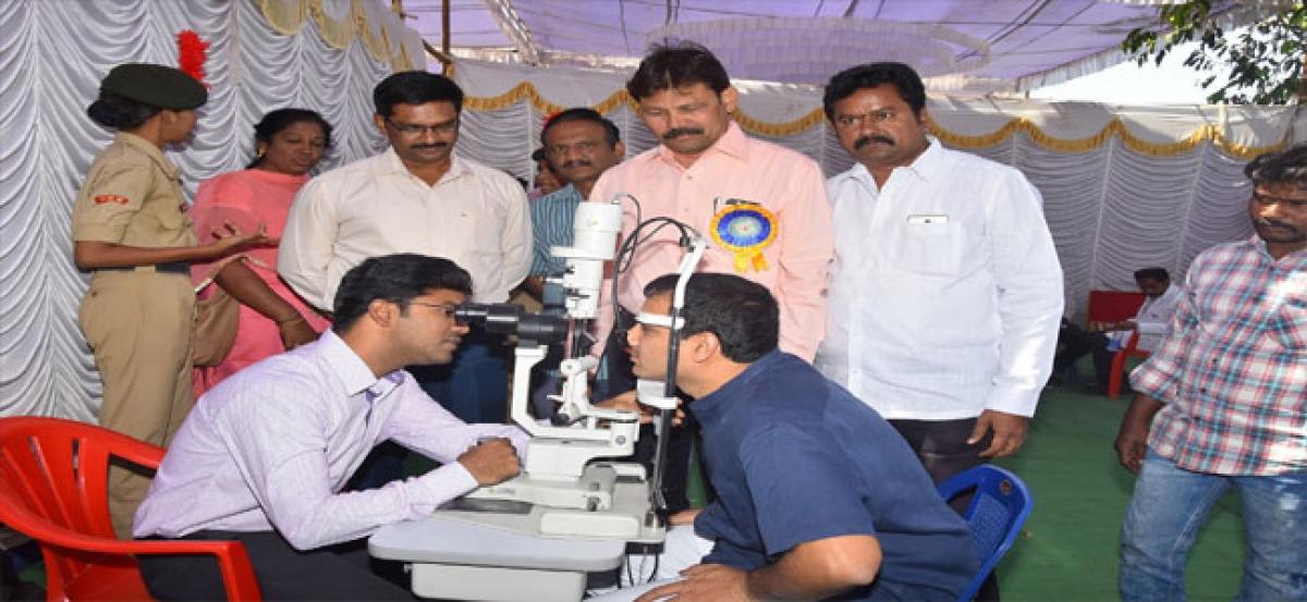 KCT holds free dental, eye camps